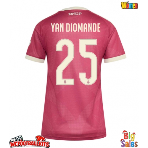 Real Madrid Yan Diomande #25 Replica Third Stadium Shirt for Women 2026-27 Short Sleeve